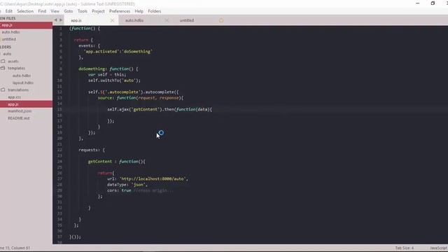 jQuery - zendesk app - autocomplete with laravel 5 api server смотреть онлайн
