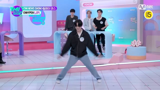[TMI NEWS SHOW/21회 스페셜] ENHYPEN 니키 〈릴레이 댄스〉 직캠#TMINEWSSHOW I EP.21