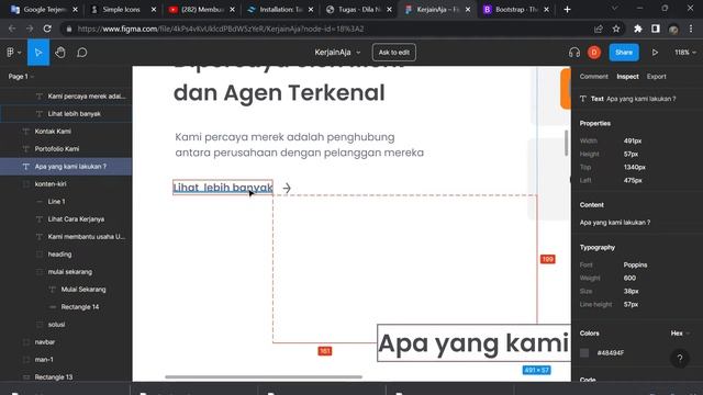 Part 3 - Tutorial slicing Design Figma to Bootstrap Css смотреть онлайн