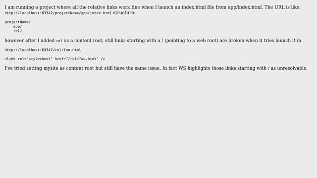 How to use Webstorm's local server with absolute URL's like href="/content/.."? (2 Solutions!!) смотреть онлайн