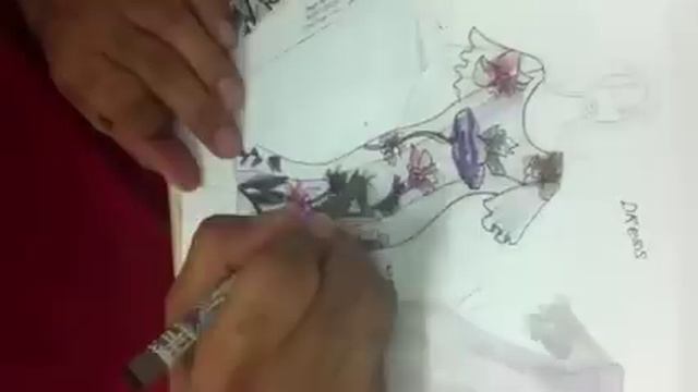 My fashion design sketch смотреть онлайн