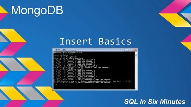 MongoDB: Insert Basics (C of CRUD) смотреть онлайн