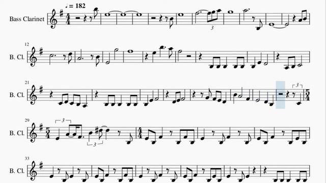 Bass Clarinet Sheet Music: How to play The Mandalorian (AtinPiano Cover) by Ludwig Goransson смотреть онлайн