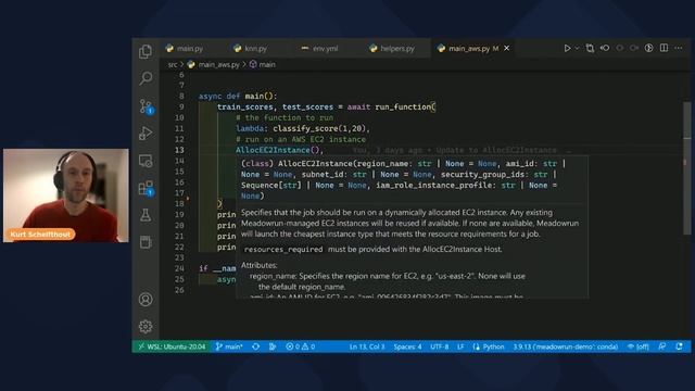 Kurt Schelfthout, Richard Lee - Introducing Meadowrun: write code locally, run on the cloud смотреть онлайн