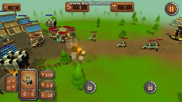 Прохождение Tower Defence Warriors Outpost #6 (как низя играть) смотреть онлайн