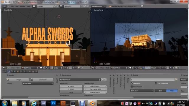 How to make your own 20th century fox intro смотреть онлайн