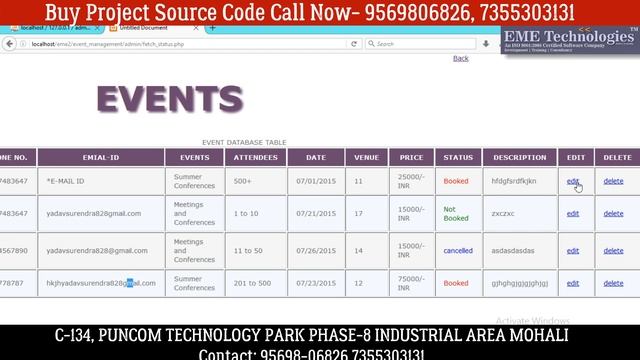 How to Make a Event Management System Project in Php Download With Source Code смотреть онлайн