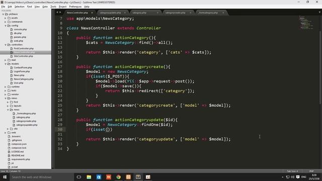 13 Yii 2 การ Update ข้อมูลโดยใช้ ActiveForm ไทย(Thai) смотреть онлайн