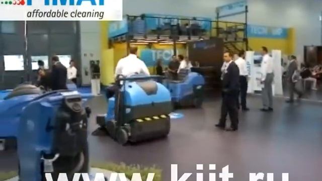 Машины для мойки пола FIMAP на выставке PULIRE 2011 стенд компании Фимап на выставке клининга смотреть онлайн