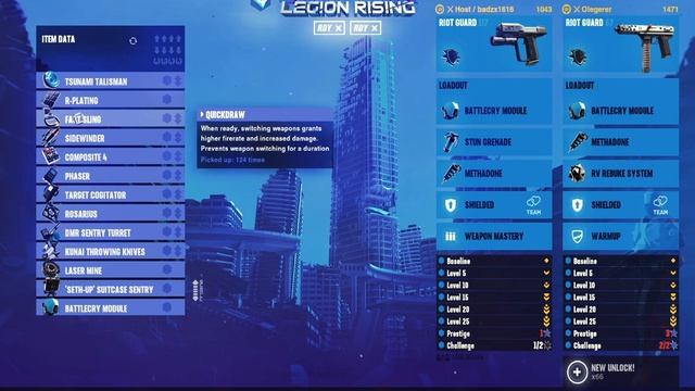 SYNTHETIK: Legion Rising Items Overview Good Audio Edition
