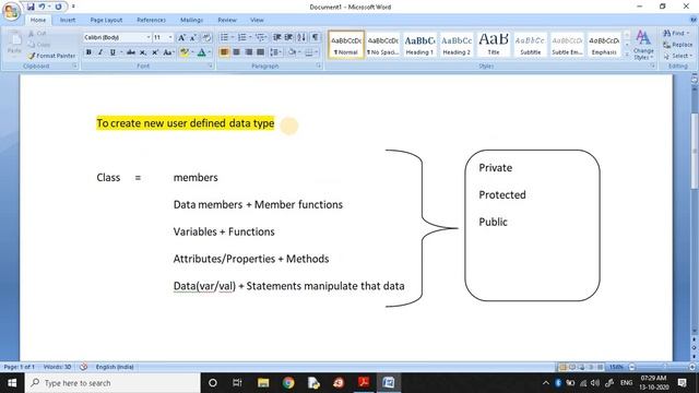 +2 CS Python Part 32-A Accessing Class Members & Class Methods with or without arguments in Python смотреть онлайн