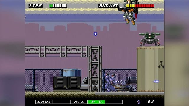 ESWAT City Under Siege Sega Genesis - MegaDrive Review смотреть онлайн