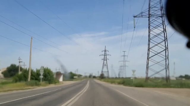 Ахтубинск. Едем по окраине города. Привет, местные жители. Вспоминаю прошлую поездку, закрытый горо смотреть онлайн