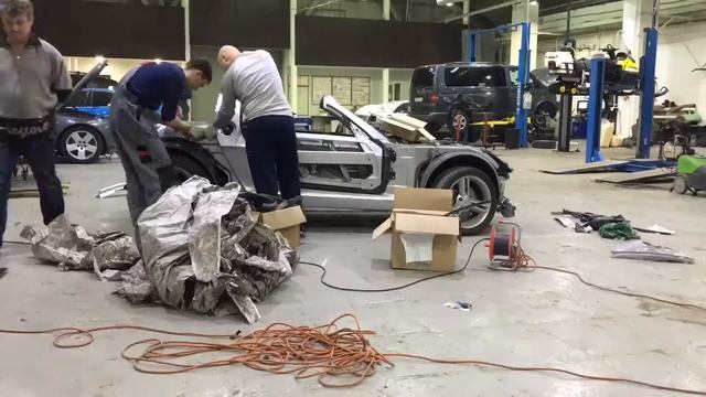 Сборка Smart Roadster ЧАСТЬ 1.. смотреть онлайн