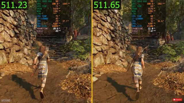 Nvidia Drivers 511.23 vs 511.65 | RTX 3060 | Test in 6 Games смотреть онлайн