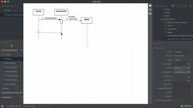 5. Describing the Flow of Note Creation using Sequence Diagrams смотреть онлайн