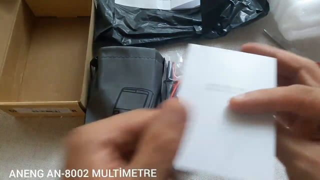 ANENG AN-8002 multimetre paket açılımı смотреть онлайн
