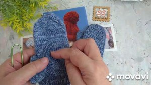 Вязание. Детские варежки на 4 года. Экспресс МК. // Knitting mittens