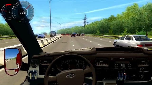 City Car Driving Simulatör 2.2.7 Ford Transit İle Biraz Makas :) смотреть онлайн
