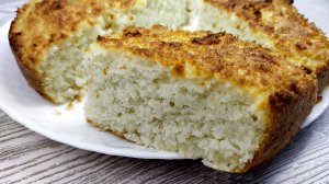 Нежный сливочно-кокосовый пирог/Низкоуглеводная диета/Рецепт для диабетиков/БЕЗ ГЛЮТЕНА