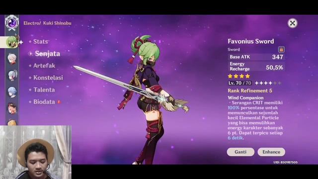 Referensi Ngebuild Kuki Shinobu - Genshin Impact смотреть онлайн