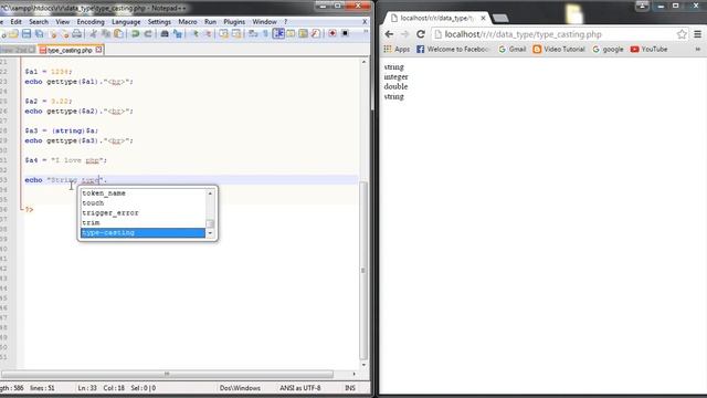 24. How to use php datatype in type casting смотреть онлайн