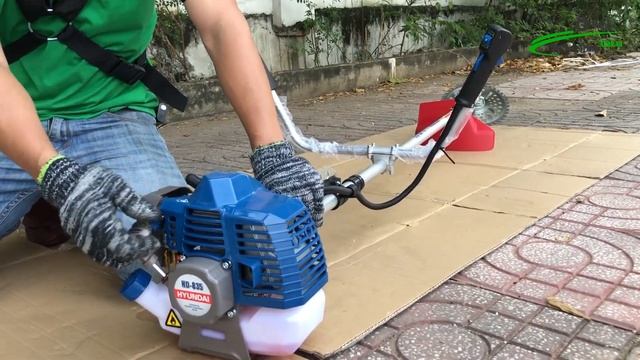 [Test] Máy cắt cỏ Hyundai 835 1.2HP Nòng 36 Cao Cấp | Giá 2.650.000| - mạnh mẽ chính hãng смотреть онлайн
