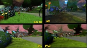 Bee Movie Game - Version Comparison (Xbox 360, Wii, PS2, PC)