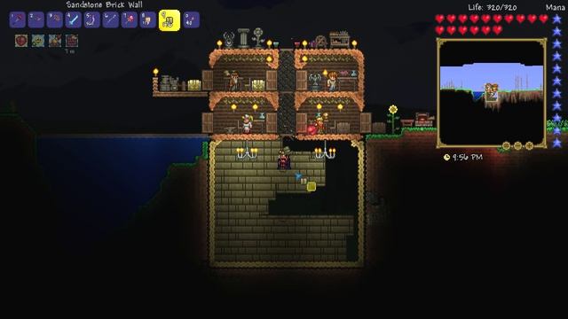 Python Plays Terraria || Goblin Invasion! The Great Wall Of Subs! || Terraria 1.3 PC Let's Play [#8 смотреть онлайн