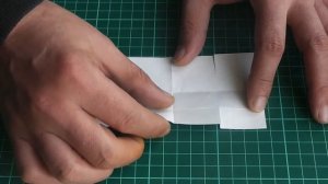 Оригами кость из бумаги Origami bone from paper