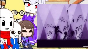 ~{Реакция Андертейл на ТТ про них}~  радую вас частыми роликами