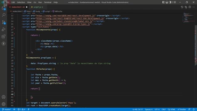 ReactJS | React Props | PropTypes - instanceof en JavaScript смотреть онлайн