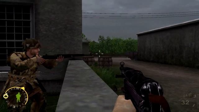 Прохождение Brothers in Arms: Road to Hill 30 - Часть 4. Блокада Фокарвилля. смотреть онлайн
