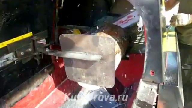 Колка дров на гидравлическом дровоколе смотреть онлайн