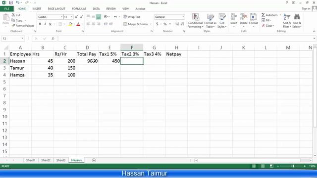 Microsoft Excel 2007 2010 pt 6 (EnterEdit cell, Formulas, Functions, Fill Handle, Add new sheet) смотреть онлайн