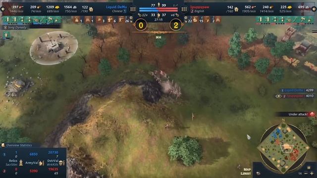 The Elite Classic: Puppypaw vs DeMu G3, Ro8 Bo5 | Age Of Empires 4 смотреть онлайн