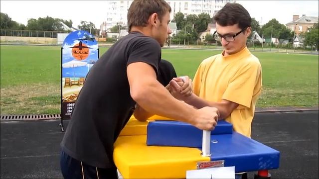 Кубок Киевской области по армспорту 2016. Категория 60 (левая).