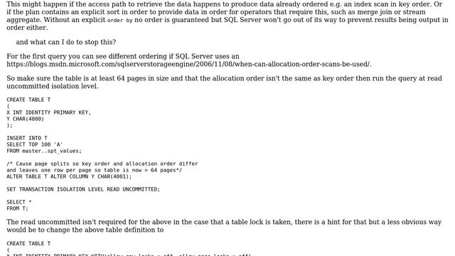 Databases: SQL Server: Order of Rows (2 Solutions!!) смотреть онлайн