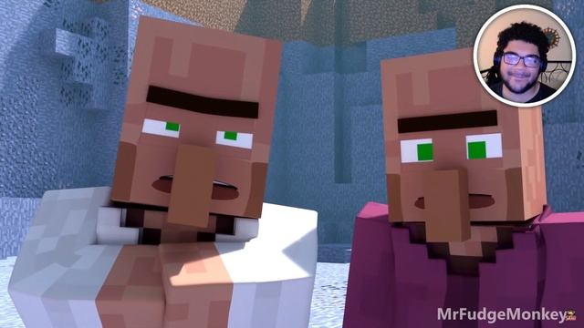 Annoying Villagers - Minecraft Animation EP13-14 (REACTION VIDEO) смотреть онлайн