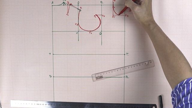 Построение базовой выкройки для плечевых изделий смотреть онлайн