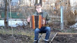 Матаня на Елецкой рояльной гармони