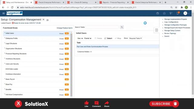 Hyperion Financial Reporting Studio - Oracle Fusion (Part 7) | Oracle Tutorial | SolutionX смотреть онлайн