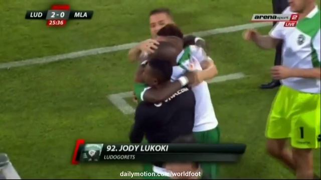 Ludogorets Razgrad 2-0 Mladost Podgorica All Goals and Highlights (UCL Qualification) 13/07/2016 HD смотреть онлайн