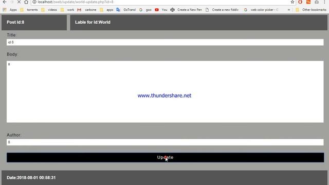 PHP Back end for a Posting website смотреть онлайн