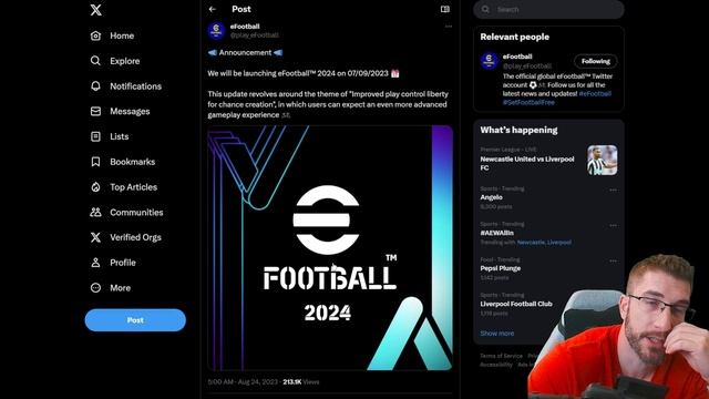 [TTB] NEW COLOUR SCHEME FOR EFOOTBALL 2024?! - CONCERNS OVER MASTER LEAGUE TACTICS, & MORE! ? смотреть онлайн