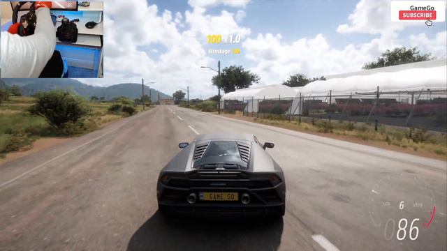 Lamborghini Huracán EVO | Forza Horizon 5 | Logitech G920 gameplay | standard Manual Transmition смотреть онлайн
