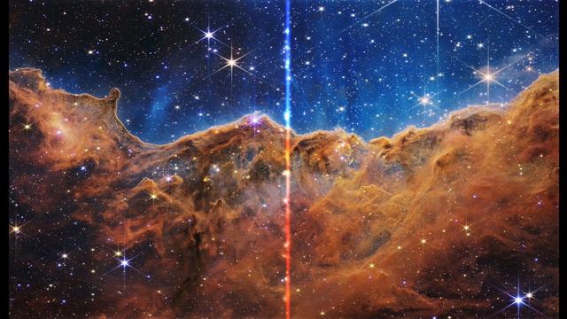 Listen to NASA's James Webb Telescope Data "Cosmic Cliffs in the Carina Nebula" Translated to Sound смотреть онлайн