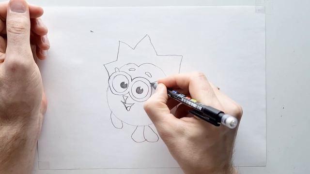 Drawing hedgehog for Beginners: Pencil Drawing Tutorial for Kids - How to draw a hedgehog смотреть онлайн