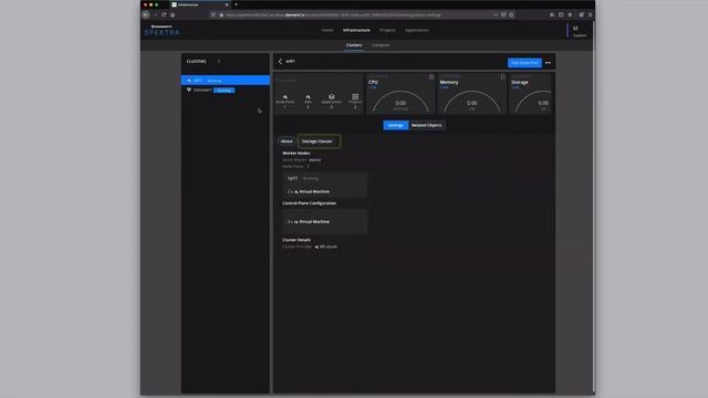 Diamanti Spektra 3.0 - Create a Storage Class смотреть онлайн