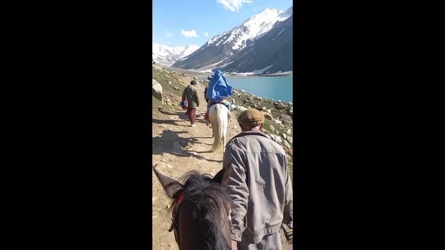 HORSE RIDE IN SAIF UL MULOOK JHEEL | FULL OF FUN AND ENJOYMENT | #fatimaviews смотреть онлайн